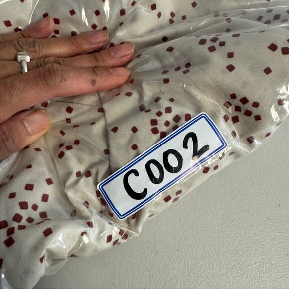 Hayden the Leslie Shirt-Dots Scoop Neck Cream Boho Blouse Size 2XL-3XL - Picture 11 of 13